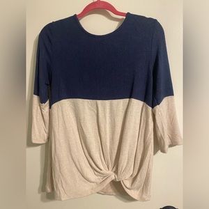 Market & Spruce (Stitch Fix) 3/4 sleeve top! Excellent condition!